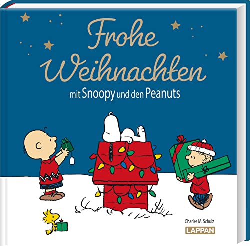 Peanuts Geschenkbuch: Frohe Weihnachten mit Snoopy und den Peanuts: Weihnachtszeit mit Charlie Brown und seinen Freunden | Ein Geschenk für den Adventskalender von Lappan